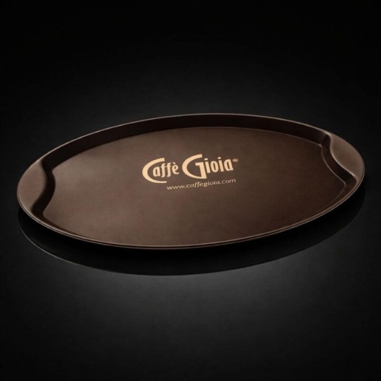 Csúszásmentes Ovális Felszolgáló Tálca (30x42 cm) – Caffè Gioia