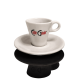 Eszpresszós porcelán csésze aljjal (40 ml) – Caffè Gioia