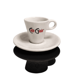 Eszpresszós porcelán csésze aljjal (40 ml) – Caffè Gioia