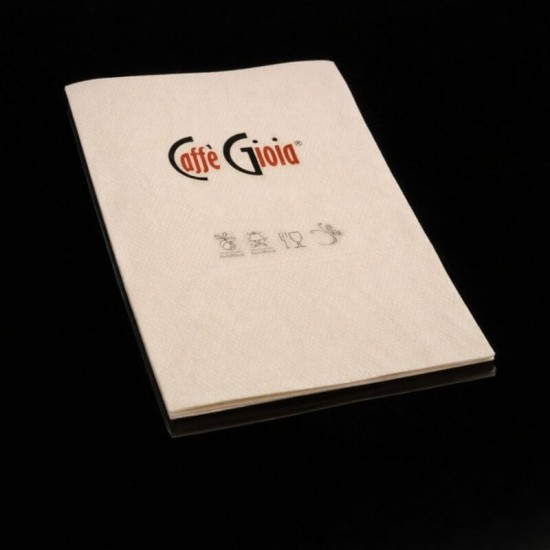 Logózott Kávés Szalvéta (16x16 cm), 500 db – Caffè Gioia