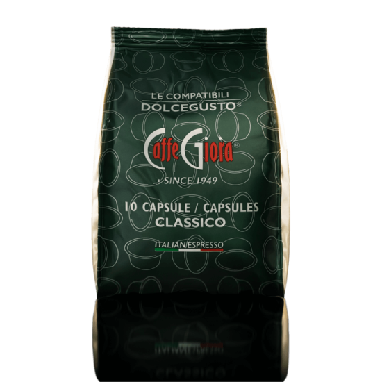 Classic 50% Arabica, 50% Robusta Dolce Gusto® kompatibilis kávékapszula, 10 db – Caffè Gioia