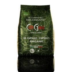  Dolce Gusto kompatibilis kapszula Bio 100% Arabica 10 db