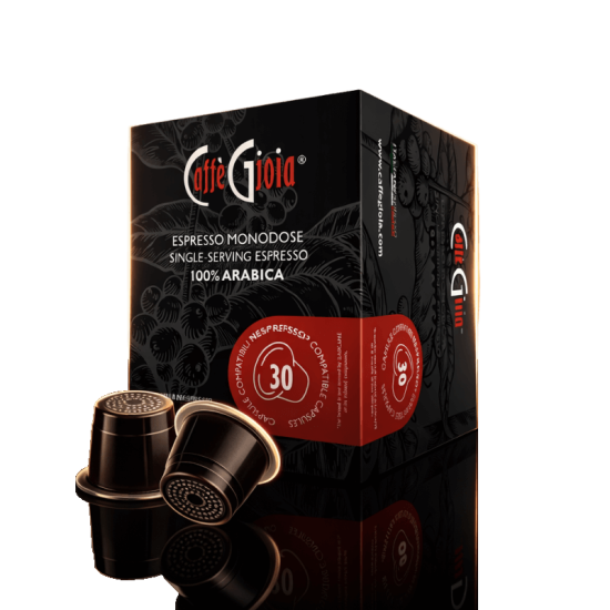 100% Arabica Nespresso® kompatibilis kávékapszula, 30 db – Caffè Gioia