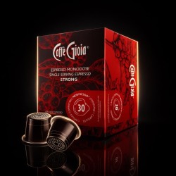Strong Kávékapszula, 30 db – Nespresso kompatibilis – Caffè Gioia