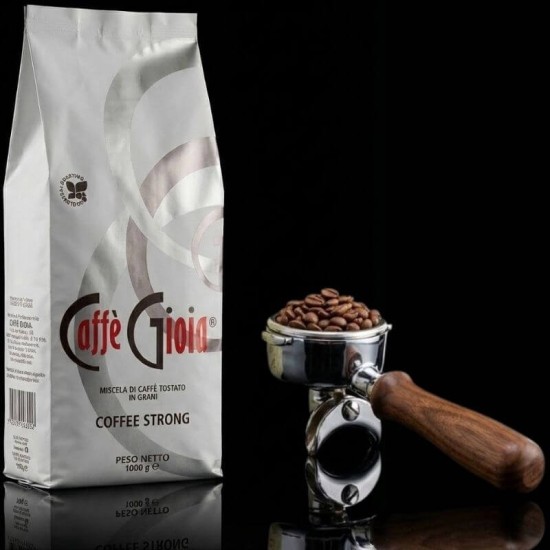Strong Silver Blend 100% Robusta Szemes Kávé, 1000g – Caffè Gioia