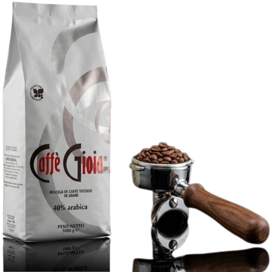      White Blend Szemes Kávé, 1000g (40% Arabica) – Caffè Gioia