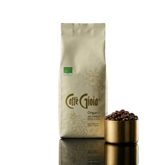 BIO 100% Arabica Szemes Kávé, 250g – Caffè Gioia