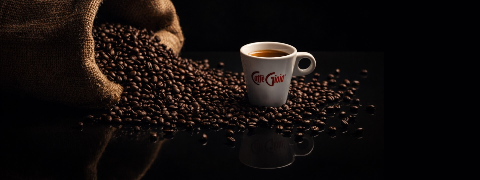 Caffè Gioia olasz szemes kávé kínálat: prémium Arabica és Robusta keverékek