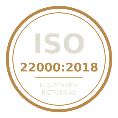 ISO 22000:2018 élelmiszer-biztonsági tanúsítvány