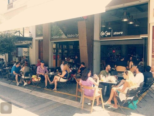 Caffé Gioia kávézó terasz