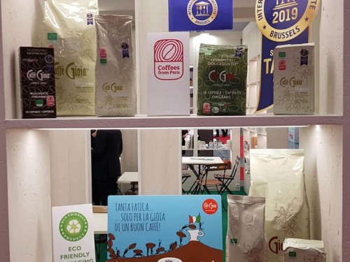 Superior Taste Award Caffé Gioia vitrin