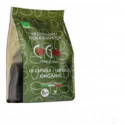 Dolce Gusto kompatibilis kapszula Bio 100% Arabica 10 db  Dolce Gusto kompatibilis kapszula Bio 100% Arabica 10 db