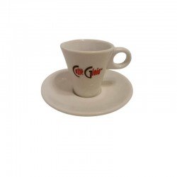 Caffé Gioia eszpresszós porcelán csésze alátéttel   Caffé Gioia eszpresszós porcelán csésze alátéttel