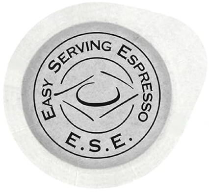 E.S.E. kávépárna logo