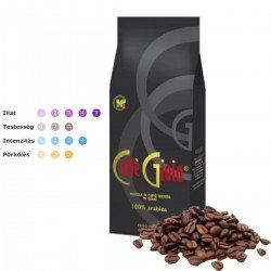 Szemes kávé Black Blend 100% Arabica  1000g    Szemes kávé Black Blend 100% Arabica  1000g