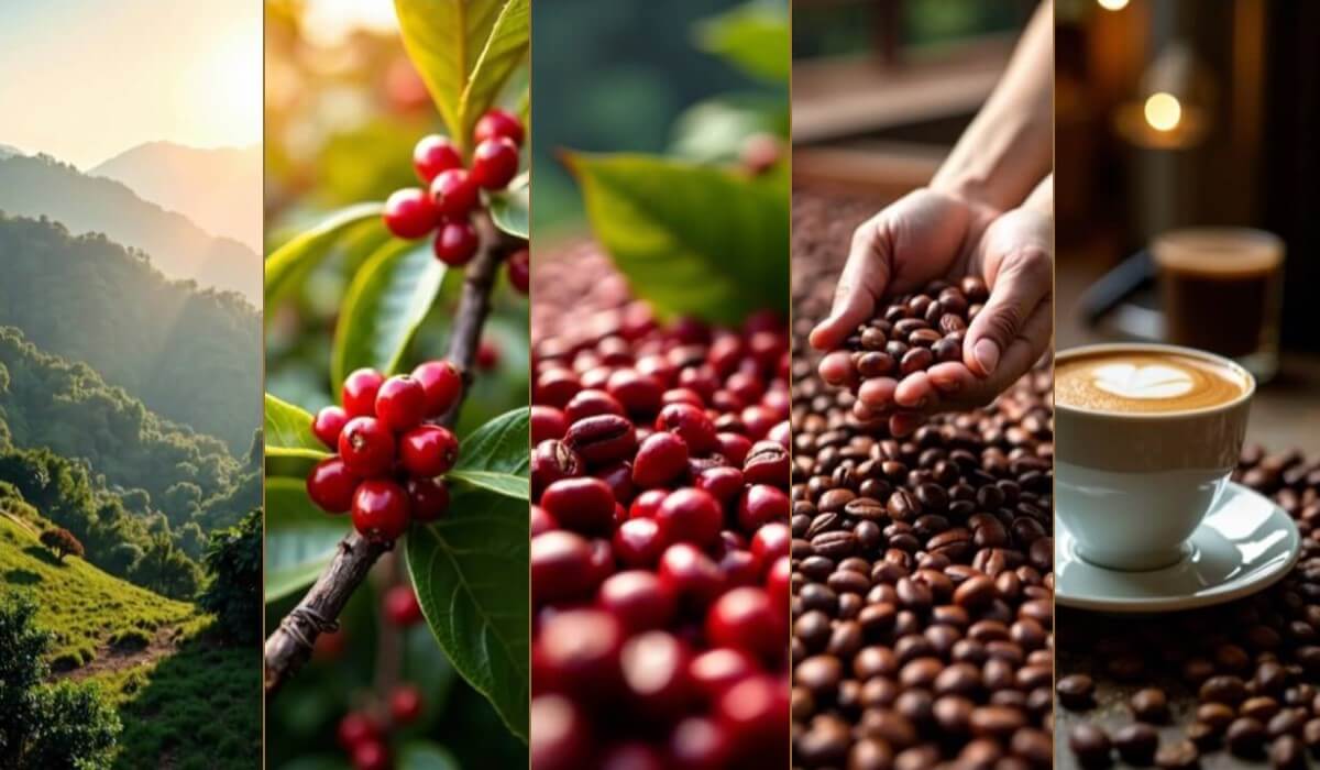 A kávé útja a cserjétől a csészéig