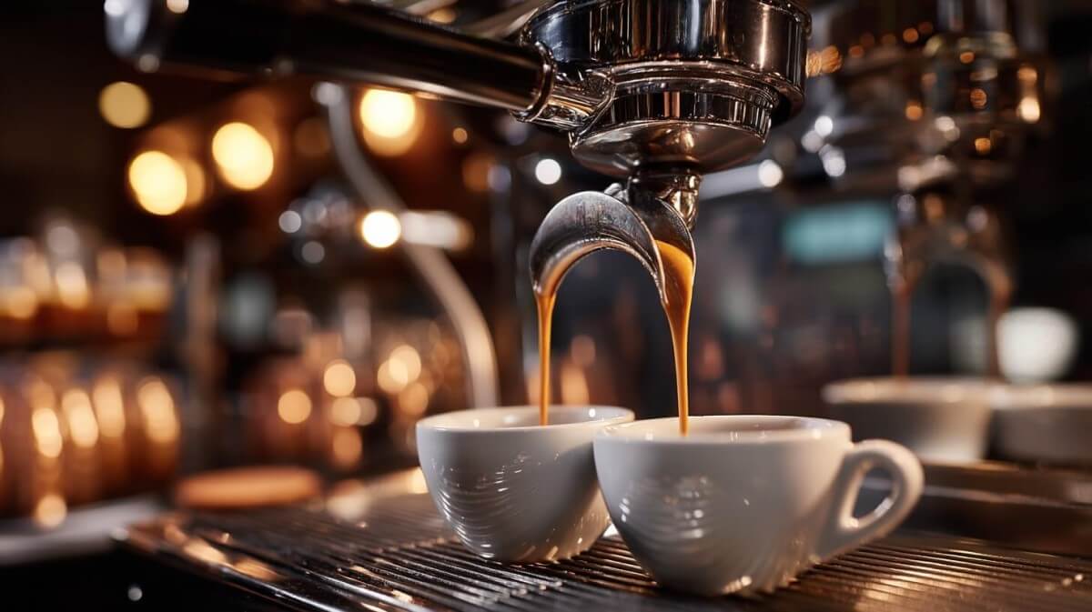 Professzionális olasz eszpresszógép