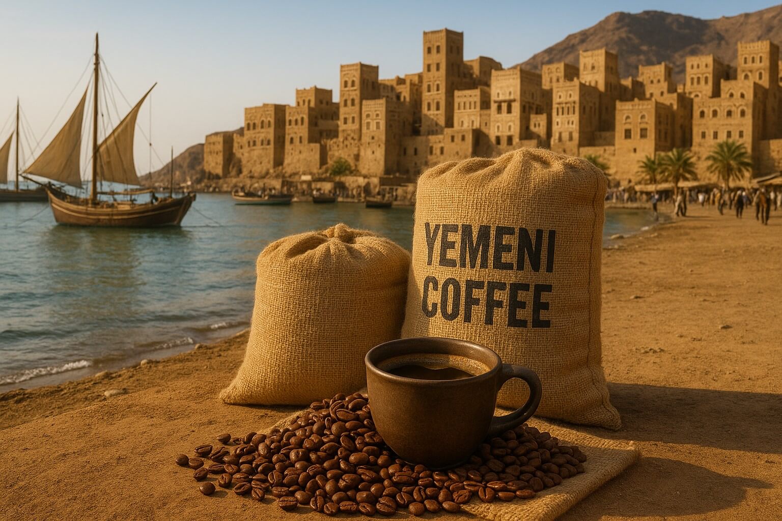 Jemeni Mohka kikötő – a kávékereskedelem történelmi központja