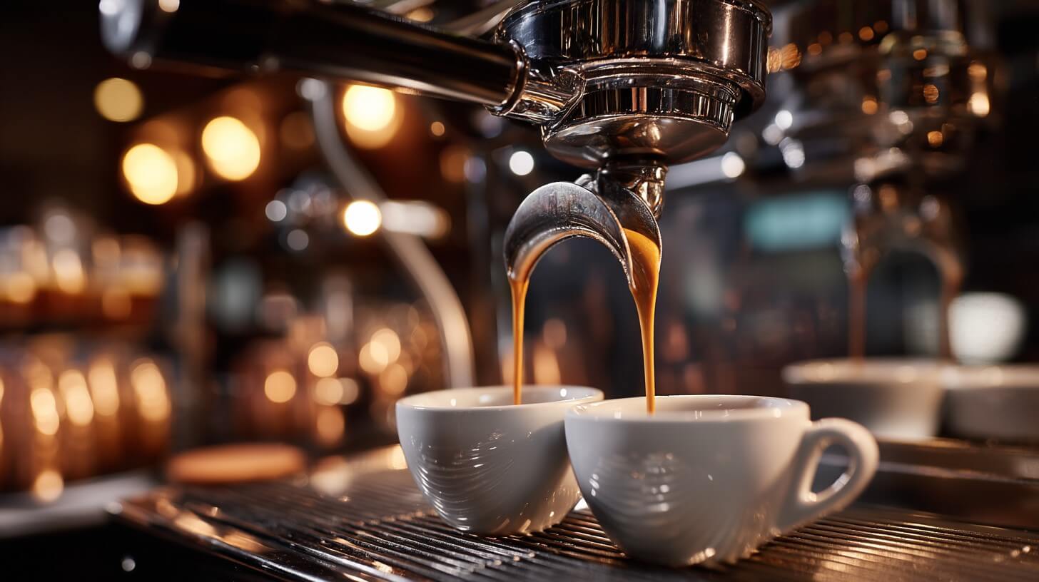 Professzionális olasz eszpresszógép