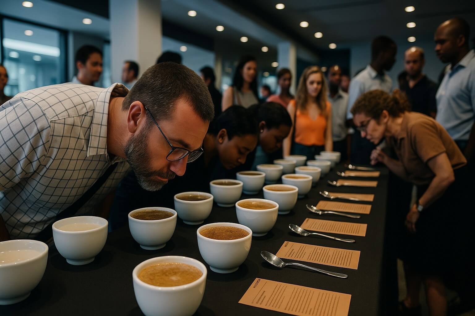 Specialty kávé kóstolás (cupping)