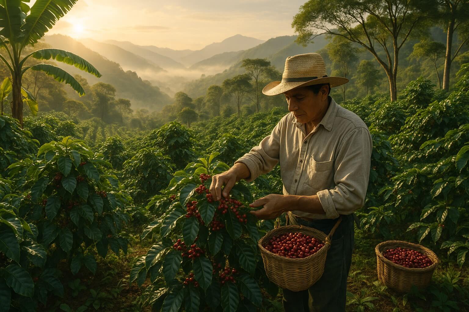 Magaslati specialty kávéültetvény